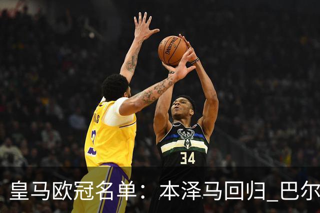 皇马欧冠名单：本泽马回归 巴尔韦德贝尔缺阵