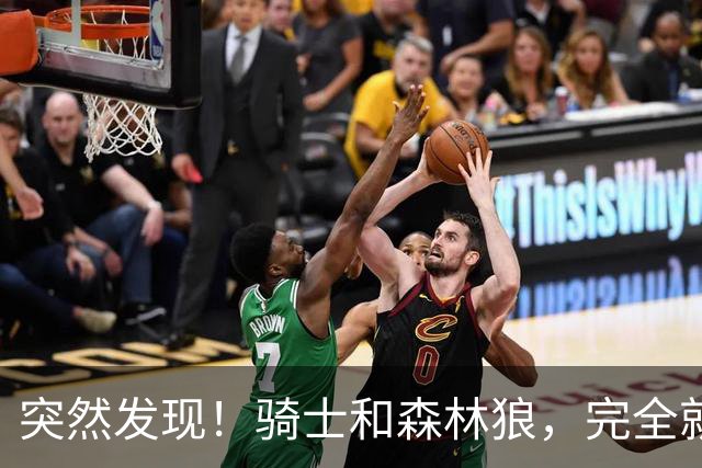 突然发现！骑士和森林狼，完全就是两个极端