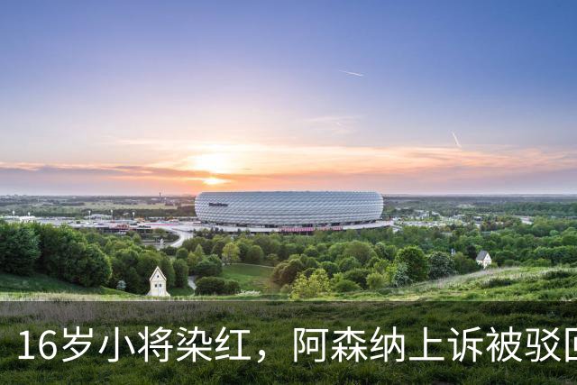 16岁小将染红，阿森纳上诉被驳回还将停3场